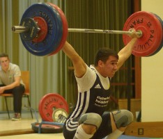 Ingolf Keba und Josef Hesse vom AC Germania St. Ilgen Deutsche Meister 2013 im Gewichtheben