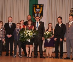 Königsfeier des Sportschützenverein St.Ilgen mit Proklamation der neuen Hoheiten.