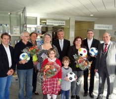 „Sternstunde“ für die Gewinner des Luftballonwettbewerbs der JU