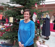 Mittwochsgruppe Leimen füllte den Spendtopf auf ihrem Weihnachtsbasar