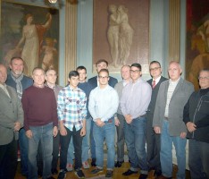 Deutsche Gewichtheber-Meister des AC Germania St. Ilgen im Rathaus empfangen