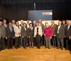 40 Jahre CDU Rhein-Neckar  – Feierstunde mit Ehrungen in St. Leon-Rot