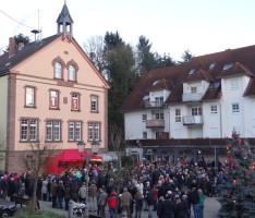 Leimens „Bergdorf“ feierte den 3. Advent mit dem Gauangellocher Adventssingen