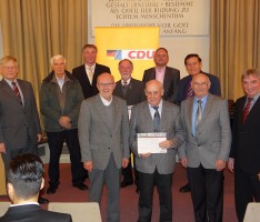 CDU Neujahrsempfang in Sandhausen: „Erfolgreiche Arbeit fortsetzen!“