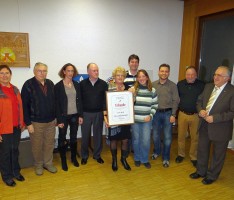 Else Wolf wurde Ehrenmitglied im Partnerschaftskomitee St. Ilgen/Tigy