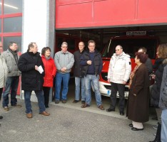 CDU Gemeinderats-Kandidaten informieren sich über die Freiwillige Feuerwehr