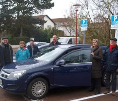 Neue Carsharing-Station am S-Bahnhof St. Ilgen