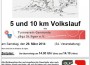 29. März: Germanenlauf / Volkslauf über 5 und 10 km in St. Ilgen