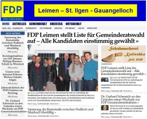 3445 - Homepage FDP Leimen