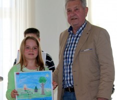 Logo für Leimbachroute: Zweiter Preis ging an Marla Greiner aus Nußloch