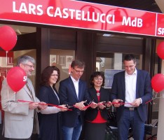 MdB Dr. Lars Castellucci eröffnete Wahlkreisbüro in Wiesloch