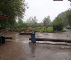 Nasse Walpurgisnacht und Maifeiertag: „Der Tag als der Regen kam …“