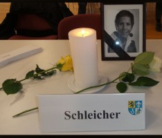 Ruhe in Frieden: Ilse Schleicher