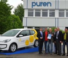 Thomas Frei von Holzbau Seeger Sandhausen gewinnt VW Up!