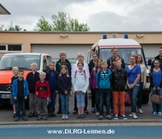 DLRG-Jugend besucht Berufsfeuerwehr Heidelberg