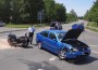 Auto nimmt Vorfahrt – Motorradfahrerin lebensgefährlich verletzt