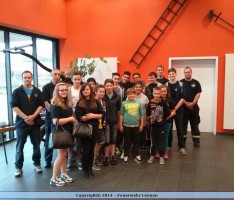 Jugendfeuerwehr Leimen besichtigte Berufsfeuerwehr Heidelberg