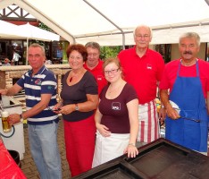 Guter Platz: Sommerfest des SPD auf dem hinteren Georgi-Marktplatz