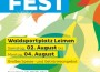 2.-.4. August: Waldfest der Liedertafel Leimen