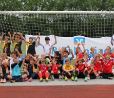 Vielversprechende Fußballtalente beim VR-Tag des Talents in Leimen entdeckt