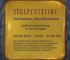 Stolpersteine für Sandhausen – Aus anonymen Opfern werden Menschen mit Namen