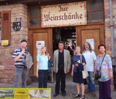 Eine durchwachsene Leimener Weinkerwe: </br>Licht und Schatten, Sonne und Regen