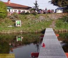 Gelungenes Backfischfest des SAC am herausgeputzten „Zementwerk-Angelsee“