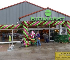 Gewerbegebiet Nordwest entwickelt sich positiv weiter: „denn’s Biomarkt“ eröffnete