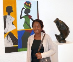 Malerei und Grafik von Granete Ngirandi in der Bettendorffschen Galerie Gauangelloch