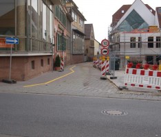 Nußlocher Straße in Leimen kann wieder befahren werden
