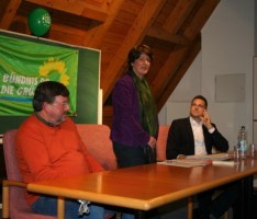 Staatssekretärin Gisela Splett erläuterte die Neuregelung der Landesbauordnung (LBO)