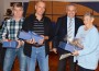 Ehrung Nusslocher Blutspender durch Bürgermeister Rühl