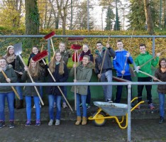 TV Germania: Dutzende Hände machten Waldstadion winterfest