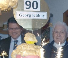 Georg Kühny feiert seinen 90. Geburtstag