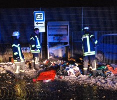 Silvesternacht: Mehrere kleine Einsätze der Leimener Feuerwehr