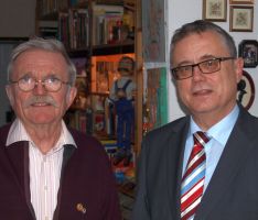Oberbürgermeister Ernst gratulierte Stadtrat Karl-Heinz Wagner zum 70. Geburtstag