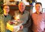 Schachclub Sandhausen gratulierte Hartmut Janssen zum 75. Geburtstag