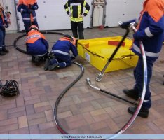 Gefahrgut – Ausbildung der Jugendfeuerwehr Leimen