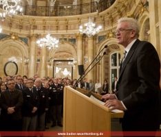 Empfang beim Ministerpräsidenten und DRK – Winterfeier im RAZ
