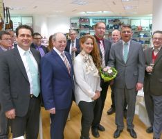 Jahresempfang von „Leimen aktiv im BdS“ bei Tamara Lederwaren am Georgi-Marktplatz