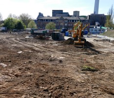 Neue Großbaustelle in Leimen-Nord: Technologie-Zentrum von HeidelbergCement