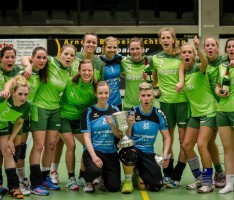 Leimener Handball-Damen gewinnen den Kreispokal 2014/ 2015