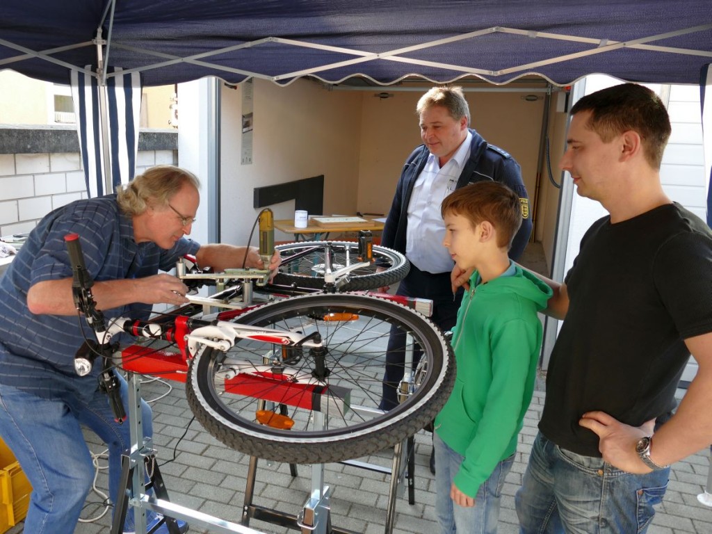 Keine Chance für FahrradDiebe FahrradKodieraktion am 21