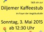 3. Mai – Diljemer Kaffestub‘ auf dem Frühlingsfest