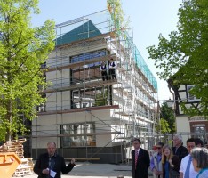 Richtfest für das „Neue Rathaus Leimen“:  </br>Aus Phantasie wurde Wirklichkeit