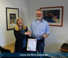 Stadt Leimen ehrt langjährigen DLRG-Vorsitzenden Wolf-Dieter Lange