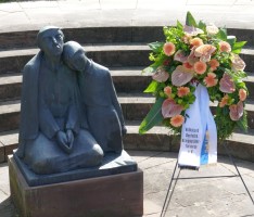 8. Mai 1945: Stadt Leimen erinnerte auf dem Bergfriedhof an Kriegsende vor 70 Jahren