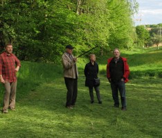 GALL mit Bruno Lindenbach sen. auf Rösbach-Spurensuche in Lingental