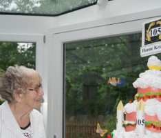 Hanne Krieger – Leimens älteste Einwohnerin – feierte 105. Geburtstag