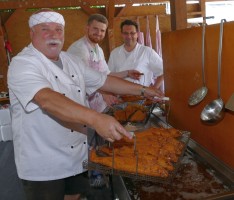 Angelsportverein Leimen mit Backfischfestbesuch insgesamt zufrieden